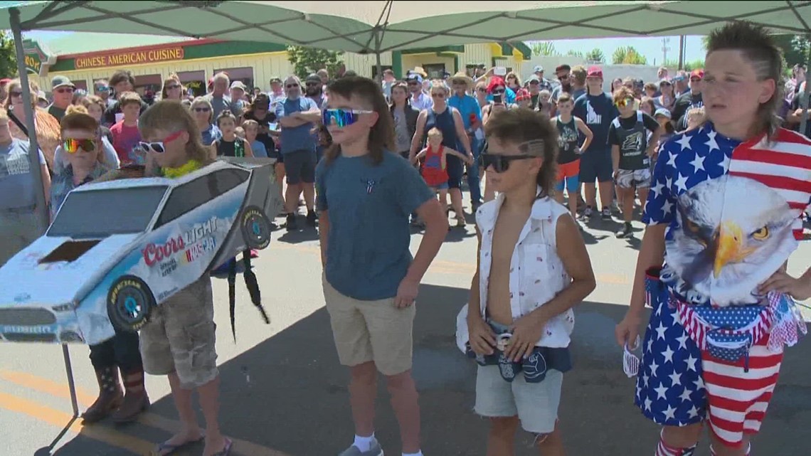 Idahoans compete in second annual ‘Mullet Catwalk’ at Kuna Days